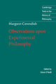 Book cover of: Margaret Cavendish: Observations upon Experimental Philosophy. By: Margaret Cavendish, Duchess of Newcastle