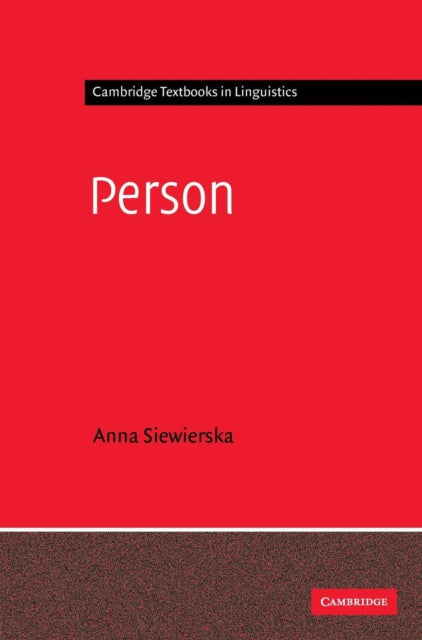 Book cover of: Person