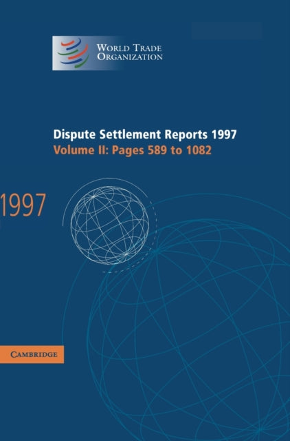 Book cover of: Dispute Settlement Reports 1997. By: World Trade Organization