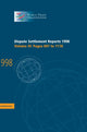 Book cover of: Dispute Settlement Reports 1998: Volume 3, Pages 697-1176. By: World Trade Organization