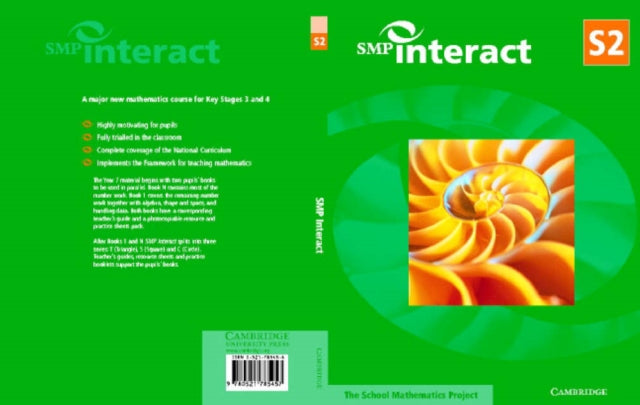 Book cover of: SMP Interact Book S2. By: School Mathematics Project.