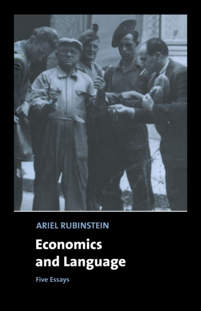 Book cover of: Economics and Language. By: Ariel Rubinstein