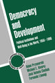 Book cover of: Democracy and Development. By: Adam Przeworski