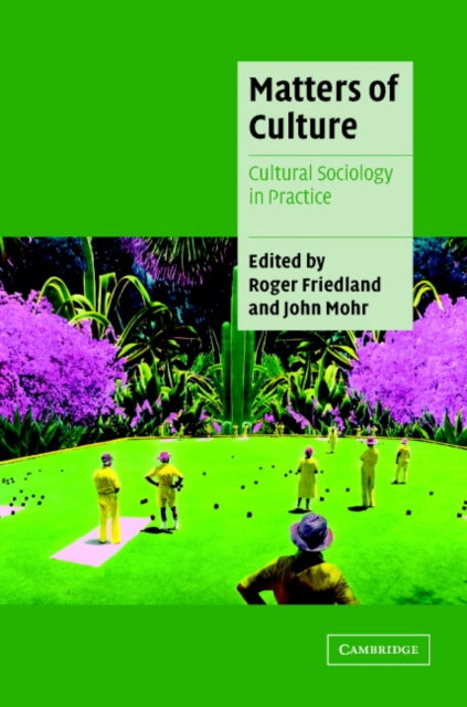 Book cover of: Matters of Culture