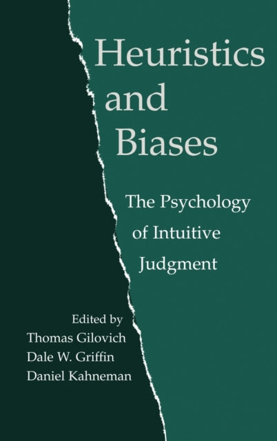 Book cover of: Heuristics and Biases
