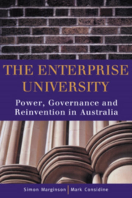 Book cover of: Enterprise University. By: Simon Marginson