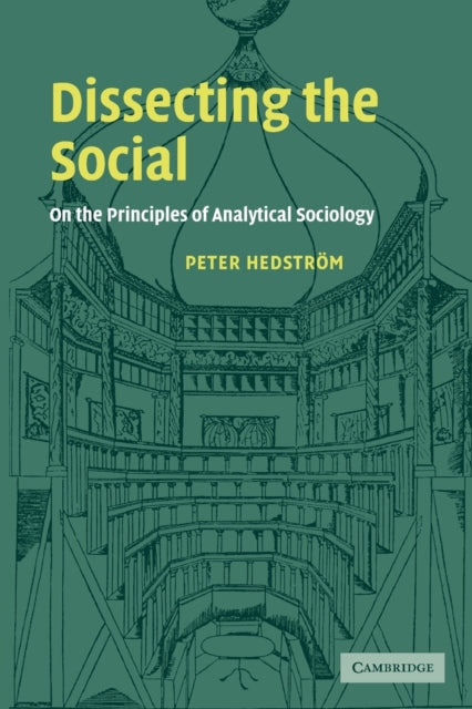 Book cover of: Dissecting the Social. By: Peter Hedstrom