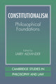 Book cover of: Constitutionalism. By: Larry Alexander