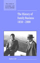 Book cover of: History of Family Business, 1850–2000. By: Andrea Colli