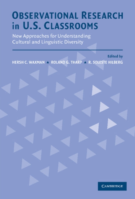 Book cover of: Observational Research in U.S. Classrooms