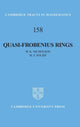 Book cover of: Quasi-Frobenius Rings. By: W. K. Nicholson