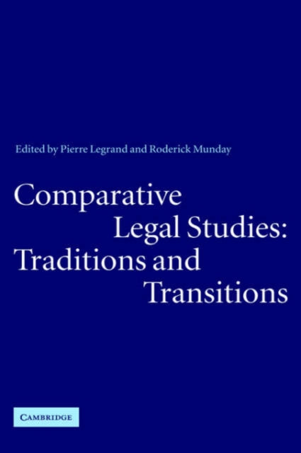 Book cover of: Comparative Legal Studies: Traditions and Transitions