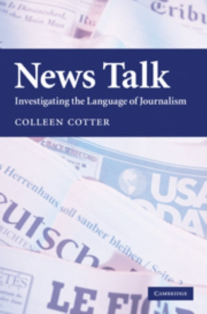 Book cover of: News Talk. By: Colleen Cotter