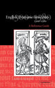 Book cover of: English Dramatic Interludes, 1300–1580