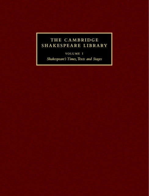Book cover of: Cambridge Shakespeare Library 3 Volume Hardback Set. By: Catherine Alexander