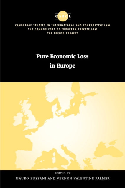 Book cover of: Pure Economic Loss in Europe