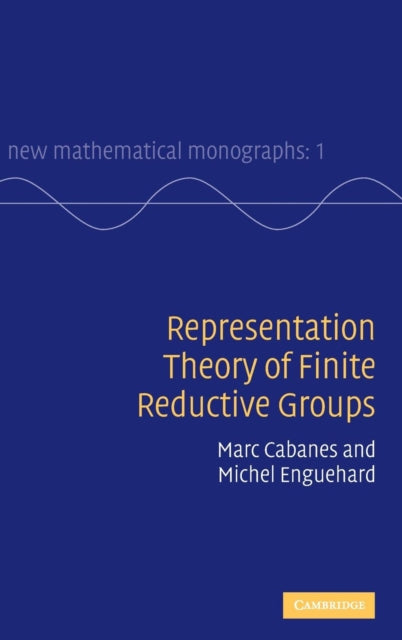 Book cover of: Representation Theory of Finite Reductive Groups. By: Marc Cabanes