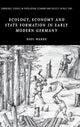 Book cover of: Ecology, Economy and State Formation in Early Modern Germany. By: Paul Warde