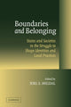 Book cover of: Boundaries and Belonging. By: Joel S. Migdal