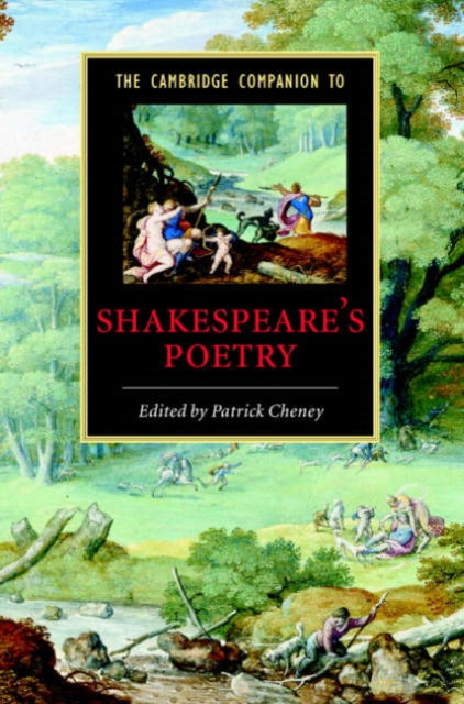 Book cover of: Cambridge Companion to Shakespeare's Poetry. By: Patrick Cheney