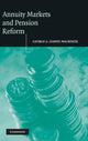 Book cover of: Annuity Markets and Pension Reform. By: George A. (Sandy) Mackenzie
