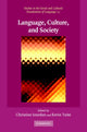 Book cover of: Language, Culture, and Society