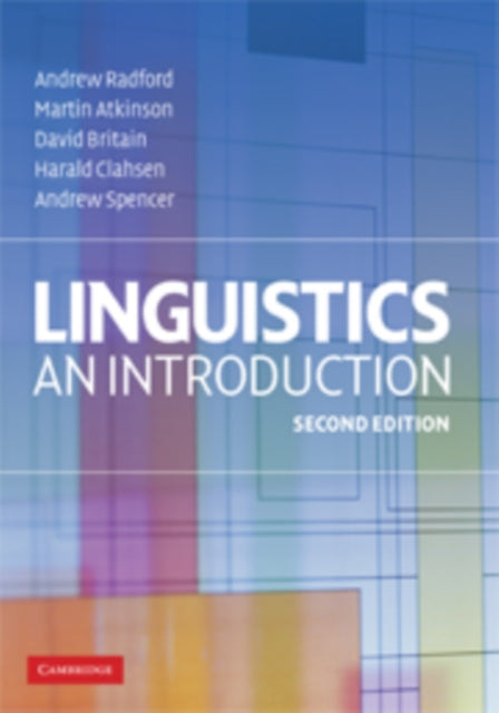 Book cover of: Linguistics