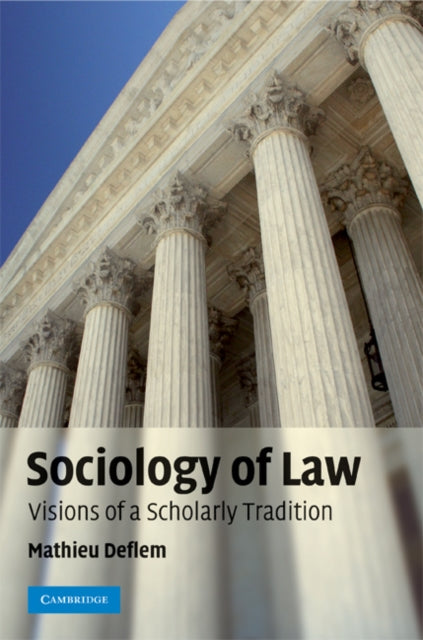 Book cover of: Sociology of Law. By: Mathieu Deflem