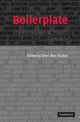 Book cover of: Boilerplate. By: Omri Ben-Shahar