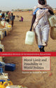 Book cover of: Moral Limit and Possibility in World Politics. By: Richard M. Price