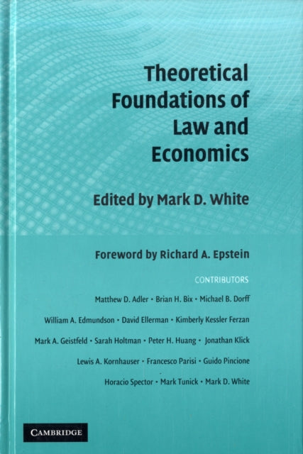 Book cover of: Theoretical Foundations of Law and Economics
