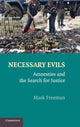Book cover of: Necessary Evils. By: Freeman, Mark