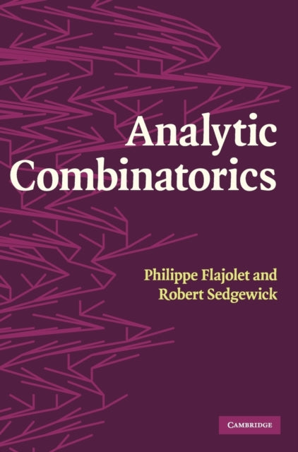 Book cover of: Analytic Combinatorics. By: Philippe Flajolet