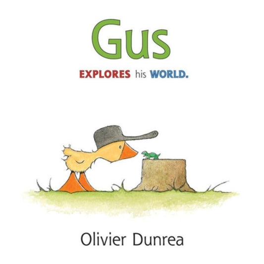 Book cover of: Gus Board Book. By: Olivier Dunrea