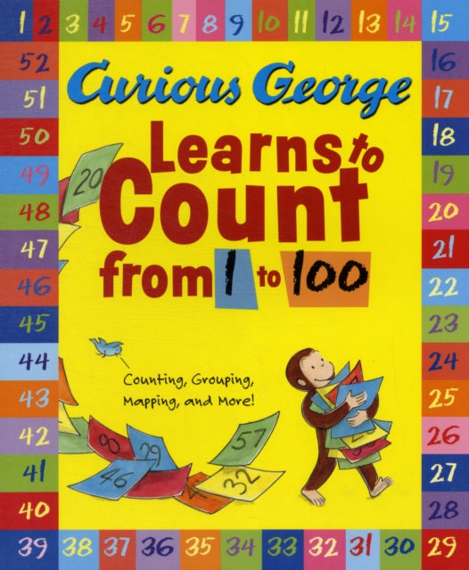 Book cover of: Curious George Learns to Count from 1 to 100