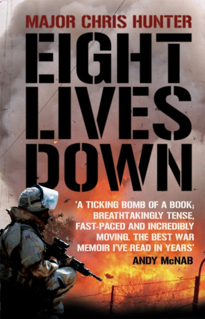 Book cover of: Eight Lives Down. By: Hunter, Chris