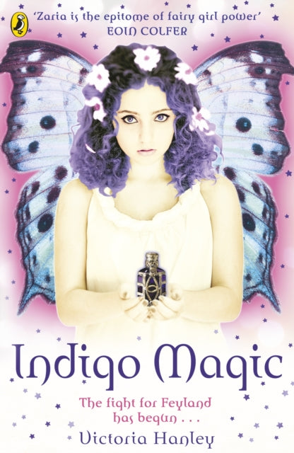 Book cover of: Indigo Magic. By: Victoria Hanley