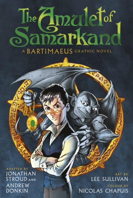 Book cover of: Amulet of Samarkand Graphic Novel. By: Jonathan Stroud