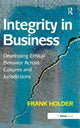 Book cover of: Integrity in Business. By: Frank Holder