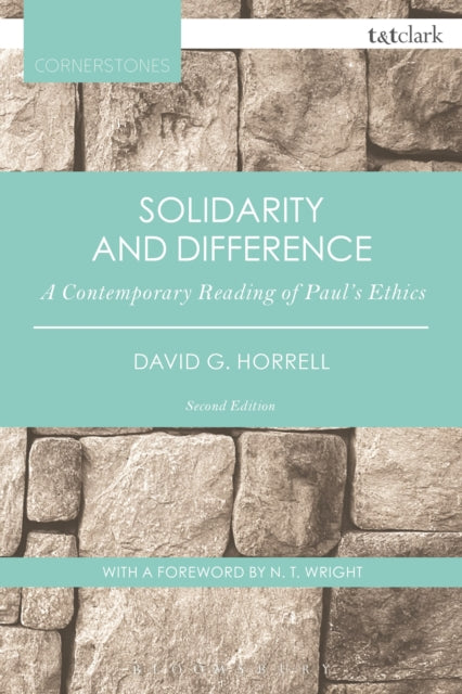 Book cover of: Solidarity and Difference. By: David G. Horrell