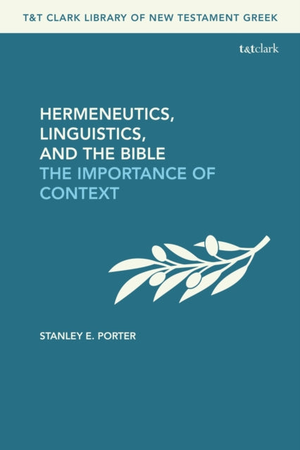 Book cover of: Hermeneutics, Linguistics, and the Bible. By: Stanley E. Porter