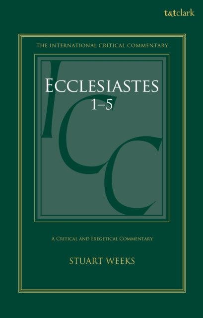 Book cover of: Ecclesiastes 1-5