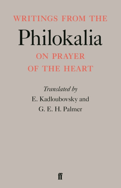 Book cover of: Writings from the Philokalia
