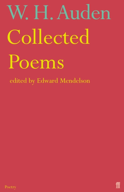 Book cover of: Collected Auden. By: W. H. Auden