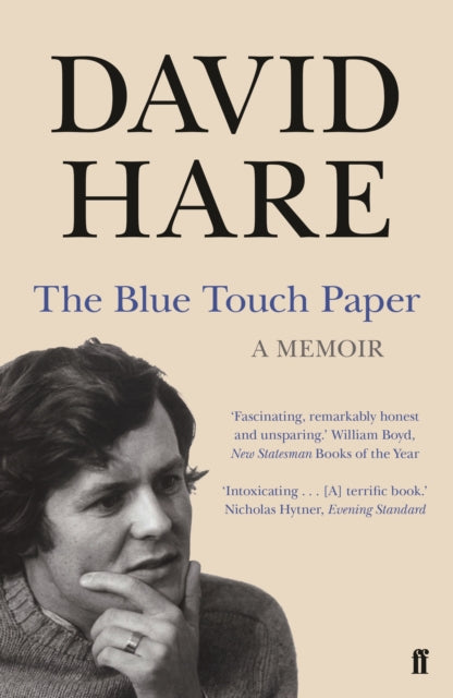 Book cover of: Blue Touch Paper. By: David Hare