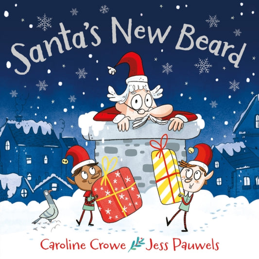Book cover of: Santa's New Beard. By: Caroline Crowe