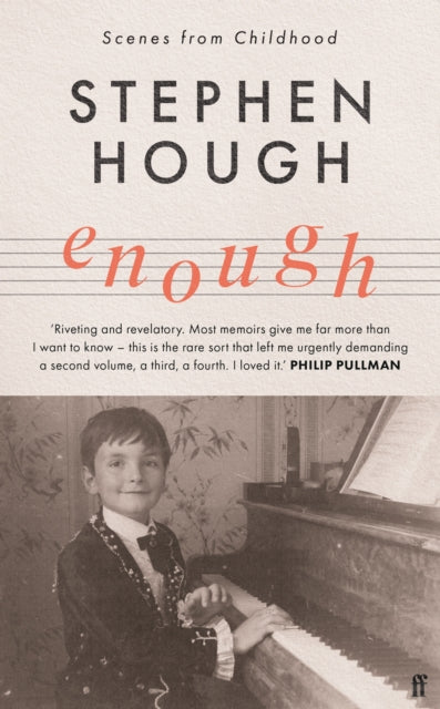 Book cover of: Enough. By: Stephen Hough