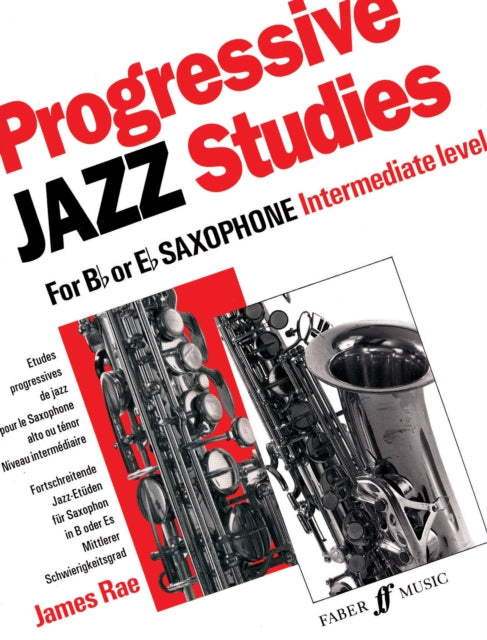 Book cover of: Progressive Jazz Studies 2 (Saxophone). By: James Rae
