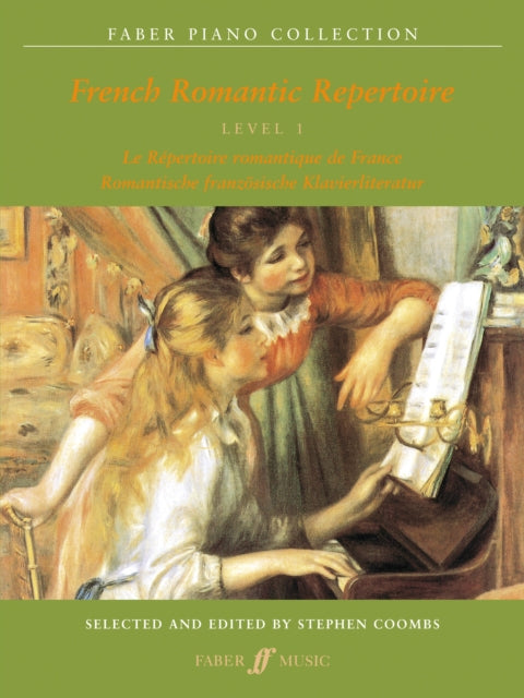 Book cover of: French Romantic Repertoire 1. By: Stephen Coombs