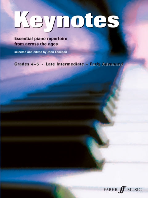 Book cover of: Keynotes: Piano Grades 4-5. By: John Lehenan